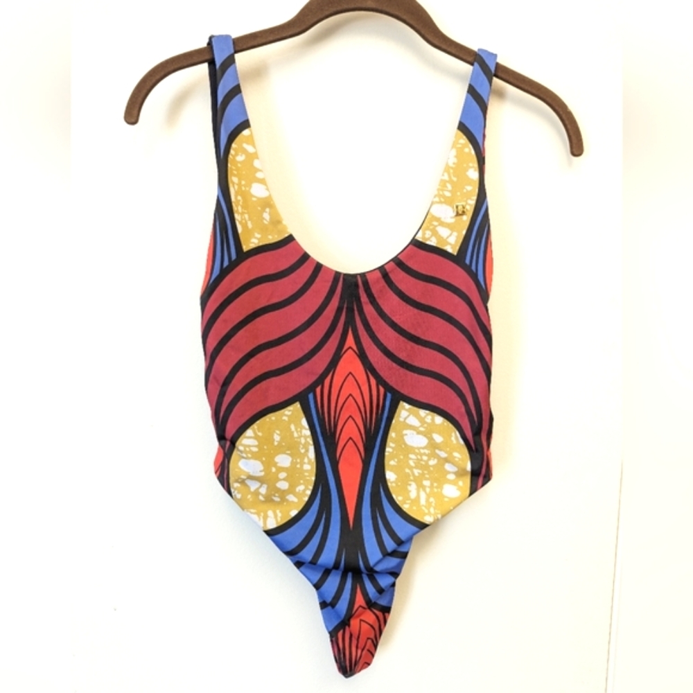 B Fyne Reversible One Piece Swim Suit 🖤 Women's Small NWOT